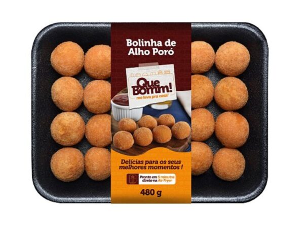 Bolinha de alho poró