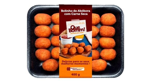 bolinho de abobora com carne seca