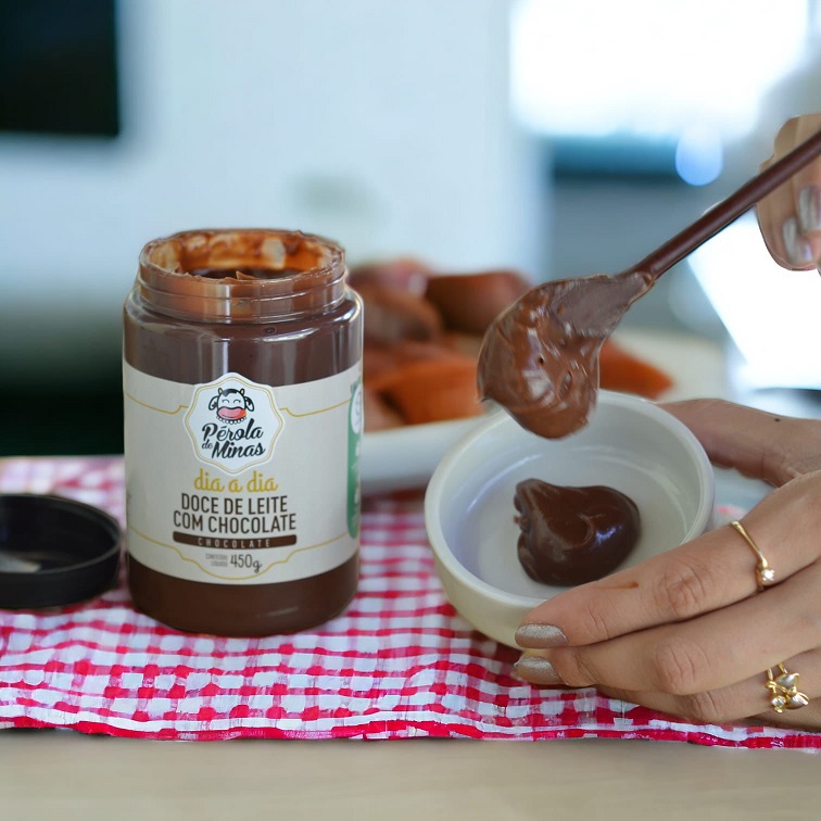 Doce de leite com chocolate Pérola de Minas